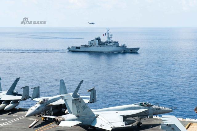 美战机5000架次起降南海