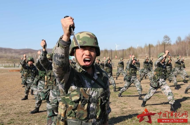 杀气冲天！北部战区某团白刃刺杀锤炼血性胆气