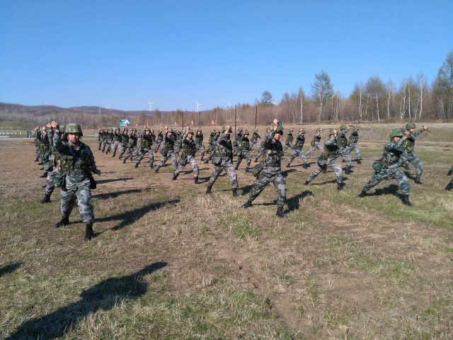 杀气冲天！北部战区某团白刃刺杀锤炼血性胆气