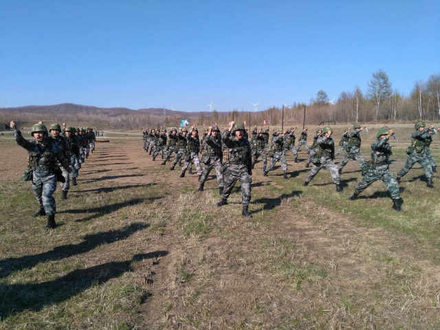 杀气冲天！北部战区某团白刃刺杀锤炼血性胆气