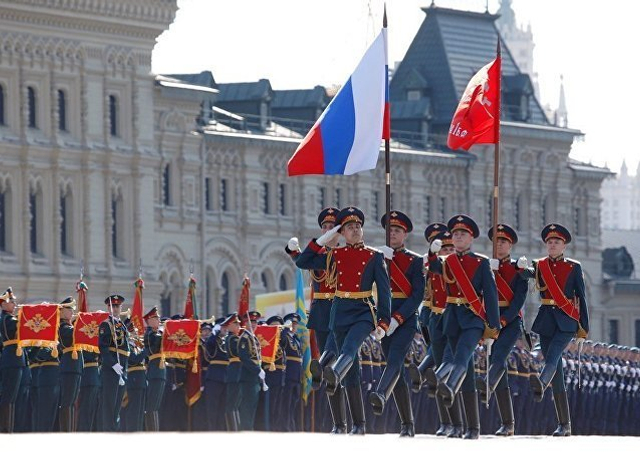 俄红场阅兵精彩瞬间回顾