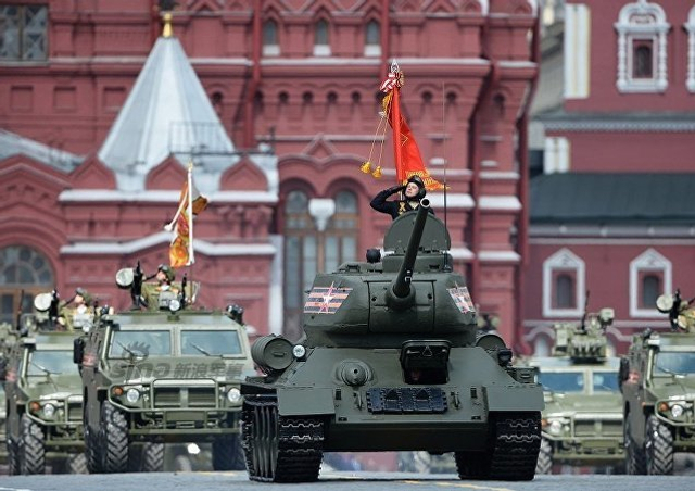 现场直击！俄罗斯红场大阅兵精彩瞬间回顾
