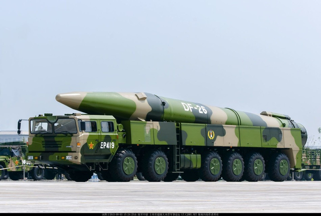 东风劲吹！国产作战指挥系统惊现东风26导弹
