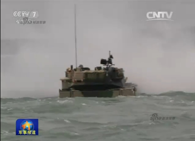 解放军东南某海域登陆大演习