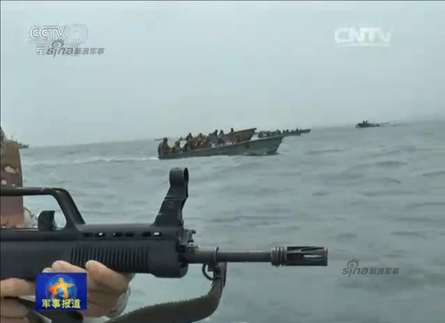 解放军东南某海域登陆大演习