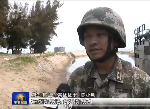 解放军东南某海域登陆大演习