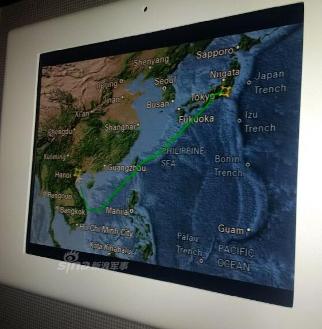 美国总统专机避南海空域
