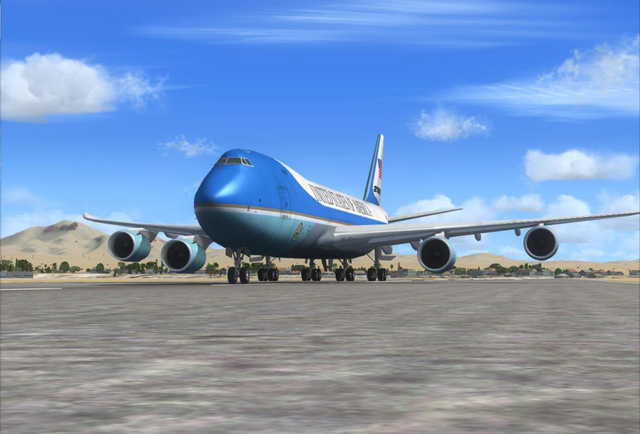 有能耐你过来！美国总统专机赴越南 避南海空域