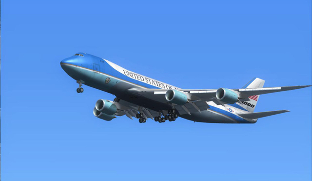 有能耐你过来！美国总统专机赴越南 避南海空域