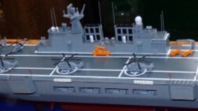 传闻中的中国海军075两栖登陆舰