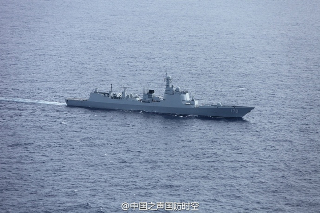 052D神盾舰亮剑太平洋 连续48小时实兵对抗
