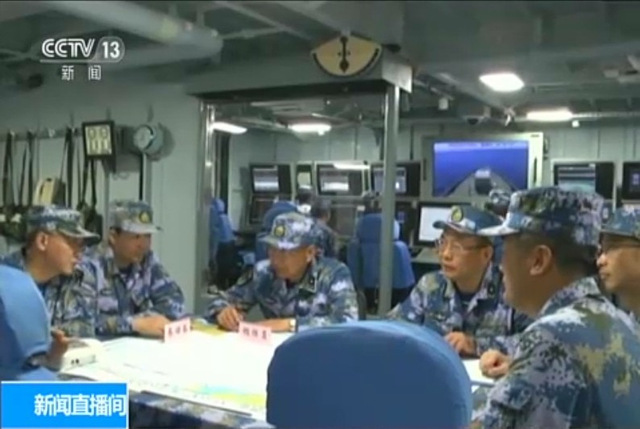 052D神盾舰亮剑太平洋 连续48小时实兵对抗