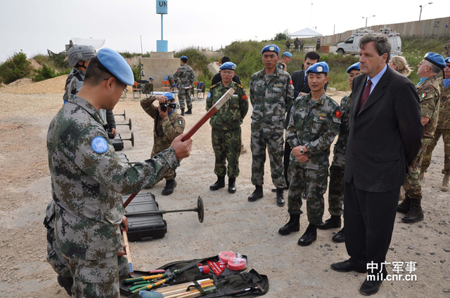 有气势!中国新一批赴黎巴嫩维和部队今日出征