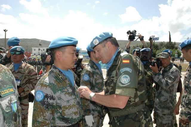 有气势!中国新一批赴黎巴嫩维和部队今日出征