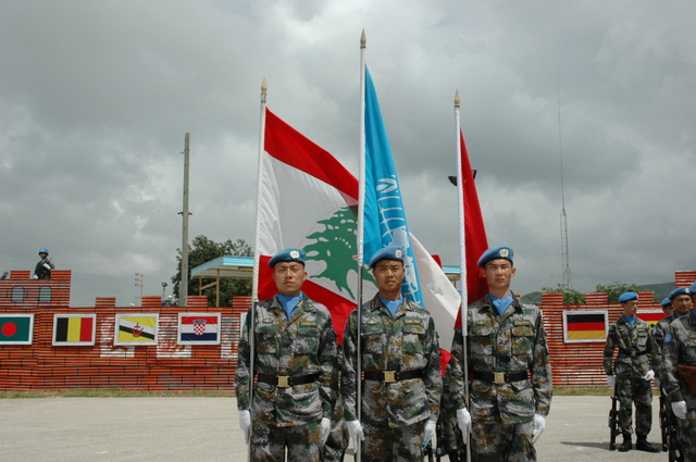 有气势!中国新一批赴黎巴嫩维和部队今日出征