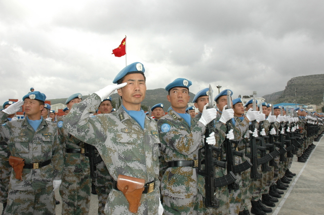 有气势!中国新一批赴黎巴嫩维和部队今日出征