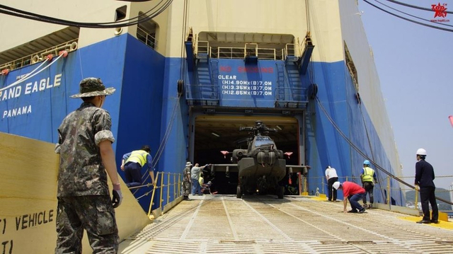 韩国引进AH-64E武直首批到货