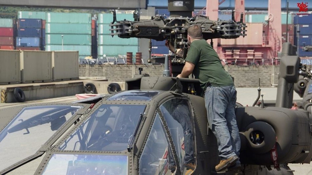 韩国引进AH-64E武直首批到货