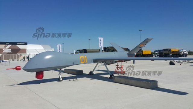 哈萨克斯坦曝翼龙无人机