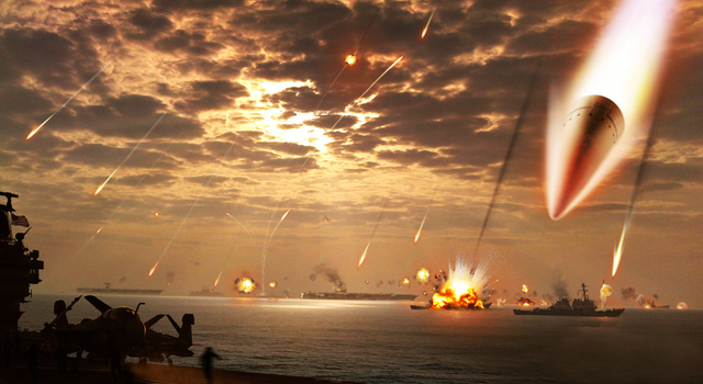 让美航母有来无回!东风21D导弹野外机动发射