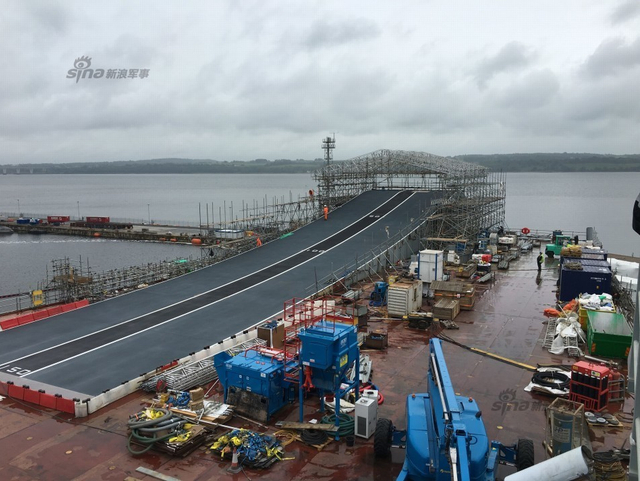 中国和英国航母滑跃甲板大比拼