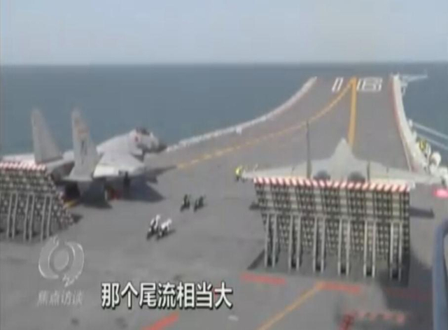 中国和英国航母滑跃甲板大比拼