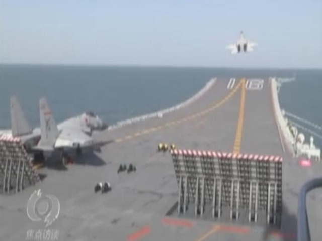 中国和英国航母滑跃甲板大比拼