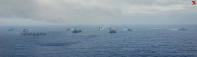 卷土重来！美国海军双航母编队逼近南海巡航