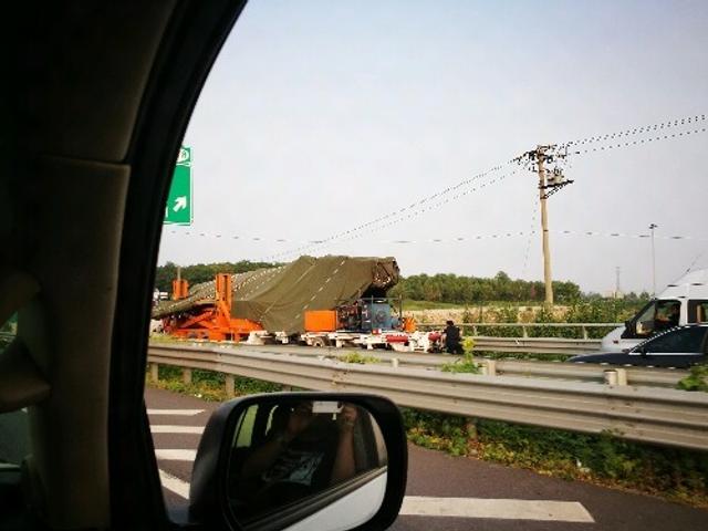 粽子机现身某高速公路
