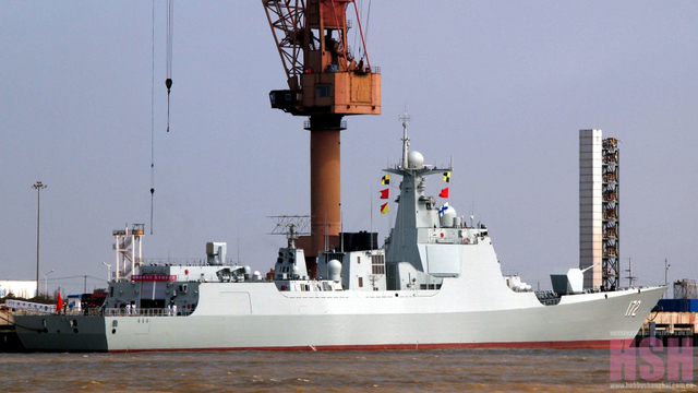 中国南海舰队将装备第4艘052D神盾舰