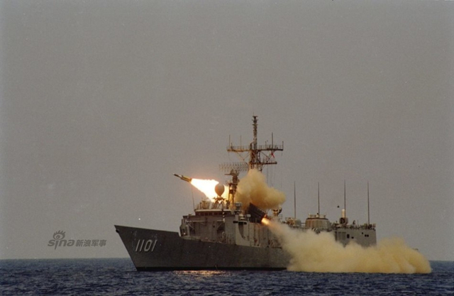 “高雄地检署”曝光台湾导弹发射瞬间画面