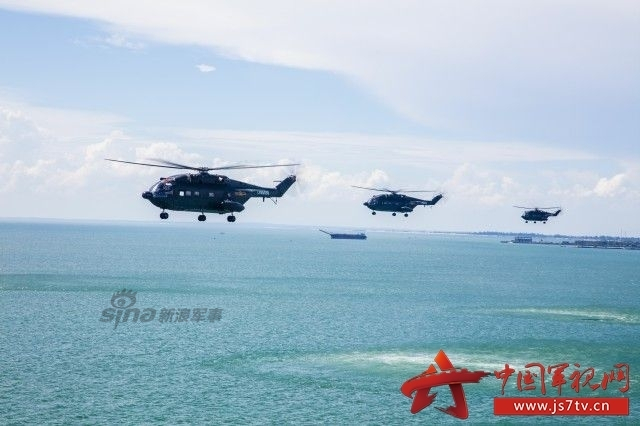 掠海超低空飞行!42军大批武直10奔赴南海演习