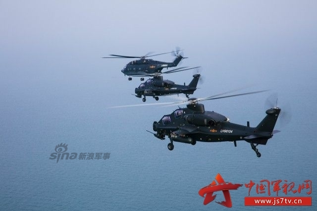 掠海超低空飞行!42军大批武直10奔赴南海演习