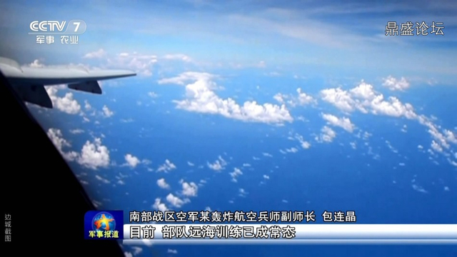战神远海训练常态化：大批轰6K出动