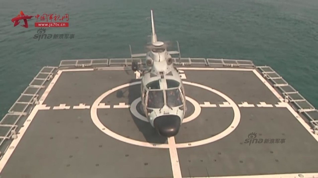 中国海军南海大演习全程震撼画面 多位上将观摩