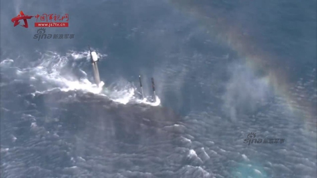 中国海军南海大演习全程震撼画面 多位上将观摩