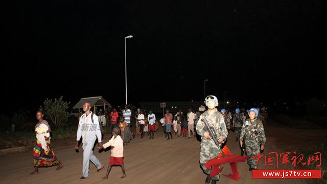 中国维和步兵营遇袭细节