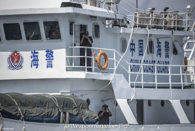 中国海警黄岩岛高度戒备