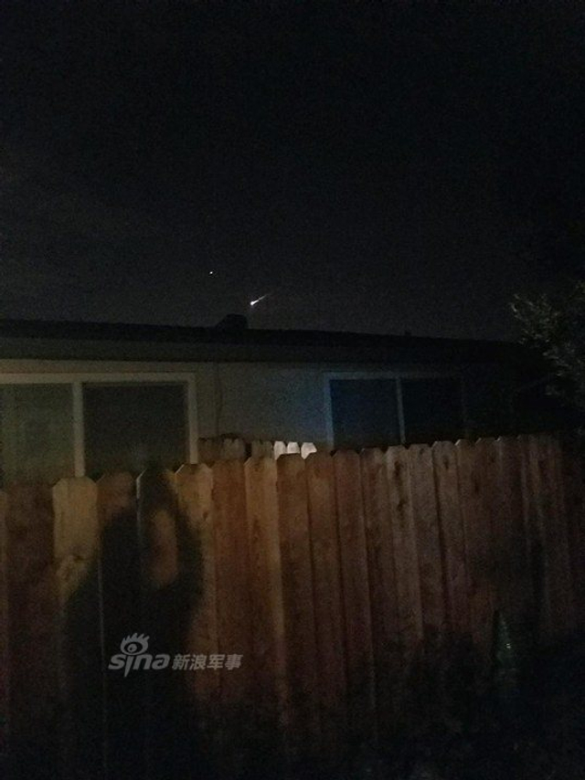 中国长征七号路过美国吓坏当地人 称肯定是UFO