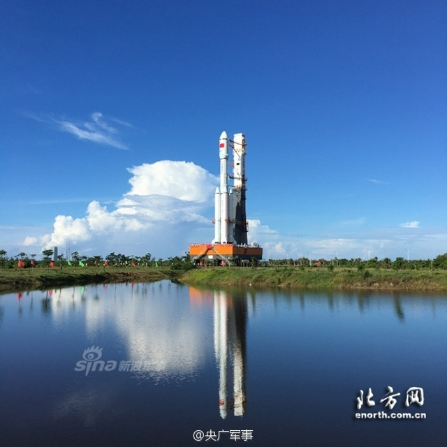 中国长征七号路过美国吓坏当地人 称肯定是UFO