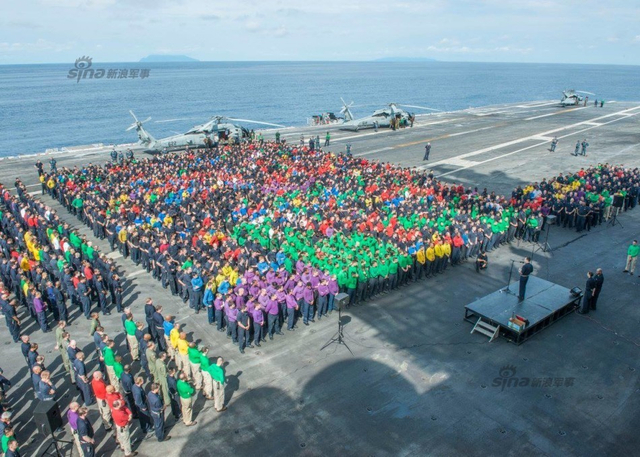 美国里根航母离开南海 8月还会来