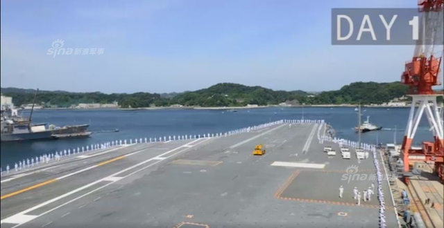 美军公开航母闯南海53天