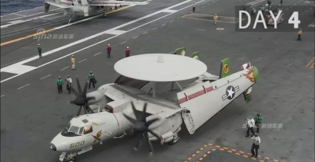 美军公开里根号航母闯南海53天