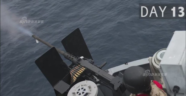 美军公开里根号航母闯南海53天