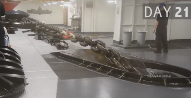 美军公开里根号航母闯南海53天