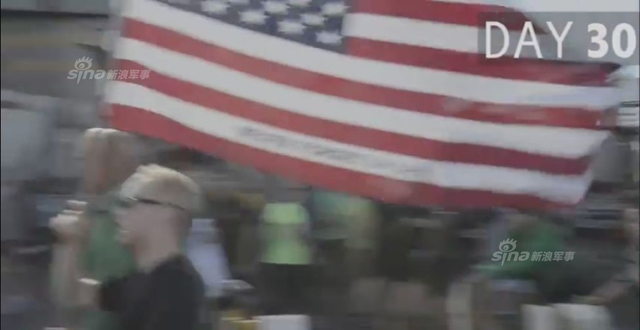 美军公开里根号航母闯南海53天