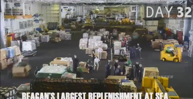 美军公开里根号航母闯南海53天