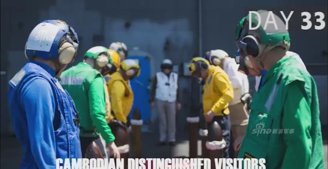 美军公开里根号航母闯南海53天