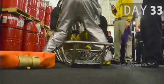 美军公开里根号航母闯南海53天