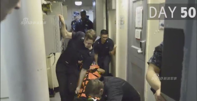 美军公开里根号航母闯南海53天